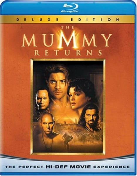 The Mummy Returns Blu Ray Deluxe Edition IMPORT aus USA Region free
