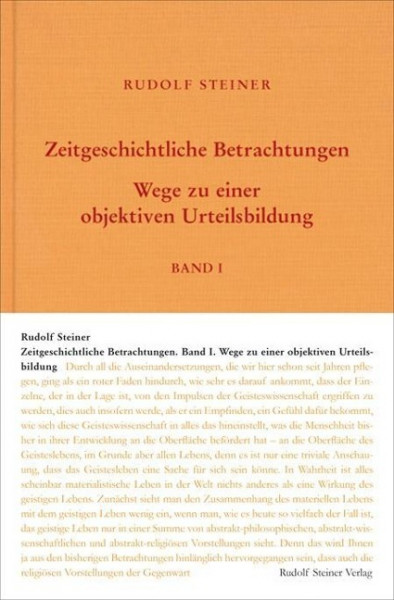 Zeitgeschichtliche Betrachtungen