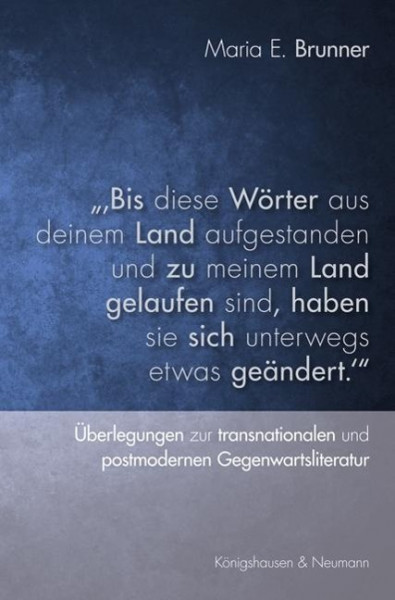 ",Bis diese Wörter aus deinem Land aufgestanden und zu meinem Land gelaufen sind, haben sie sich unterwegs etwas geändert.'"