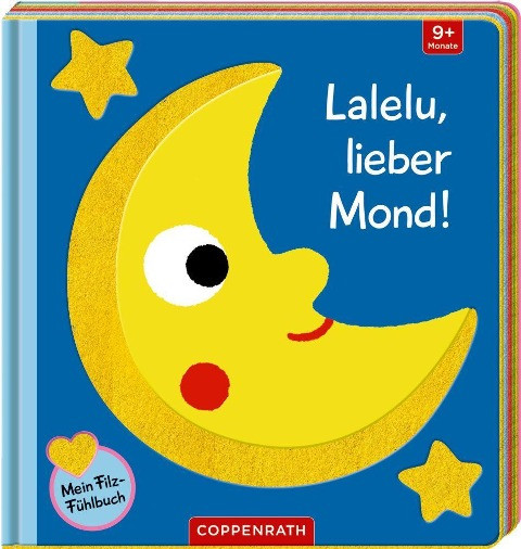 Mein Filz-Fühlbuch: Lalelu, lieber Mond