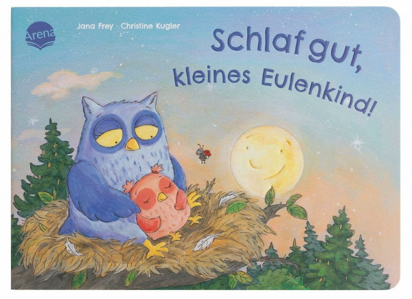 Schlaf gut, kleines Eulenkind!: Ein Pappbilderbuch im handlichen Format mit zauberhafter Gutenachtgeschichte zum Anschauen und Vorlesen für Kinder ab 2 Jahren