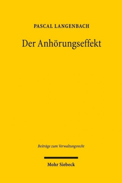 Der Anhörungseffekt