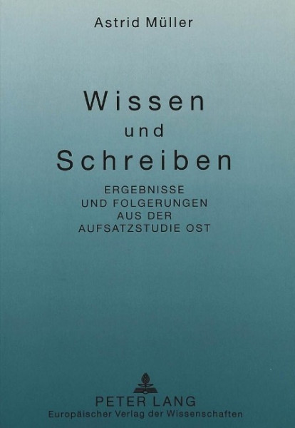 Wissen und Schreiben