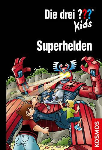 Die drei ??? Kids, Superhelden: Doppelband + Kurzkrimi: Doppelband + Kurzkrimi. Kampf der Roboter; Der Spinnenmensch; Ruf der Waldgeister
