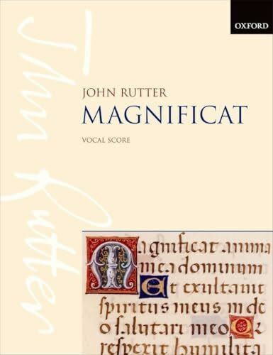 Magnificat, für Solo-Sopran (-Mezzosopran), Chor und Orchester (Kammerorchester): Vocal score
