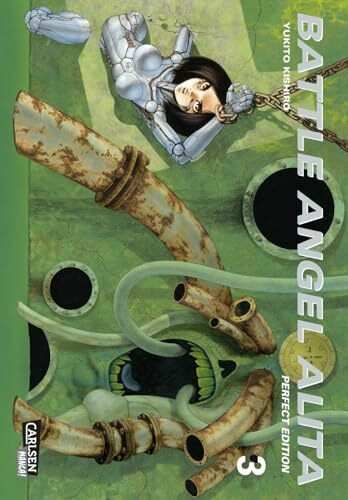 Battle Angel Alita - Perfect Edition 3: Neuausgabe der verfilmten Science-Fiction-Manga-Serie über einen weiblichen Cyborg - mit Farbseiten und Zusatzmaterial
