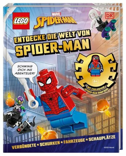LEGO® Marvel Spider-Man. Entdecke die Welt von Spider-Man: Mit exklusiver Spider-Man Minifigur. Für Fans und Kinder ab 6 Jahren