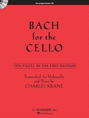 Bach for the Cello: 10 Easy Pieces in 1st Position