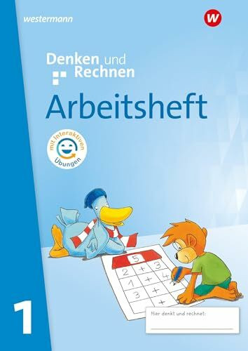 Denken und Rechnen - Allgemeine Ausgabe 2024: Arbeitsheft 1 mit Interaktiven Übungen