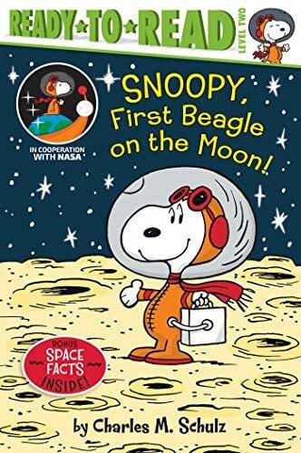 Snoopy, First Beagle on the Moon!: Ready-to-Read Level 2 (Peanuts)