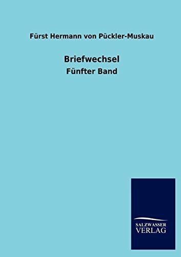 Briefwechsel: Fünfter Band