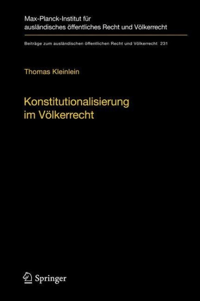 Konstitutionalisierung im Völkerrecht