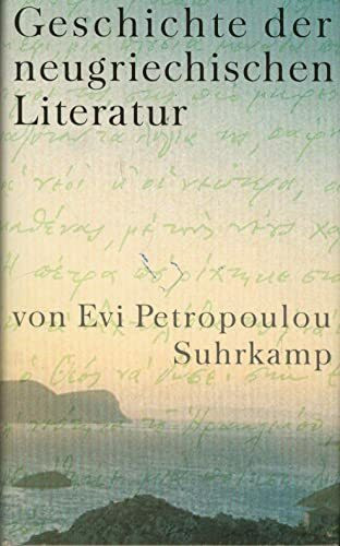 Geschichte der neugriechischen Literatur