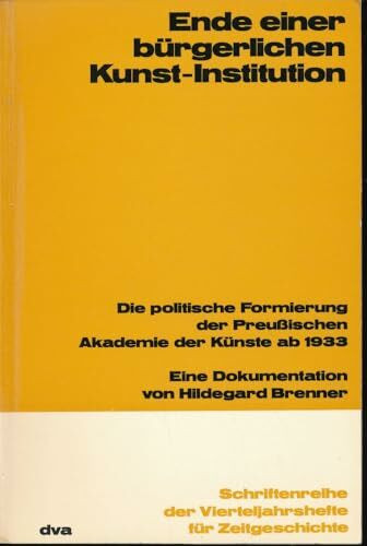 Ende einer bürgerlichen Kunst- Institution