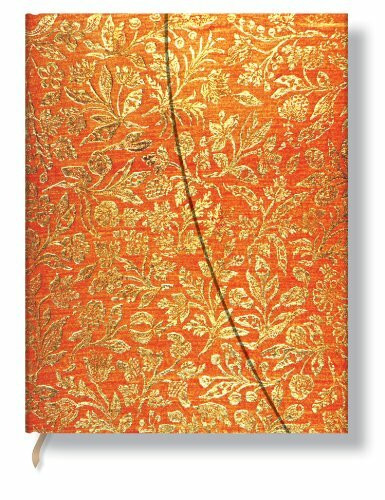 Brocade Paper Flaming Gold Ultra Lined