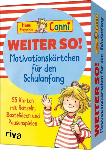 Meine Freundin Conni - Weiter so! - Motivationskärtchen für den Schulanfang