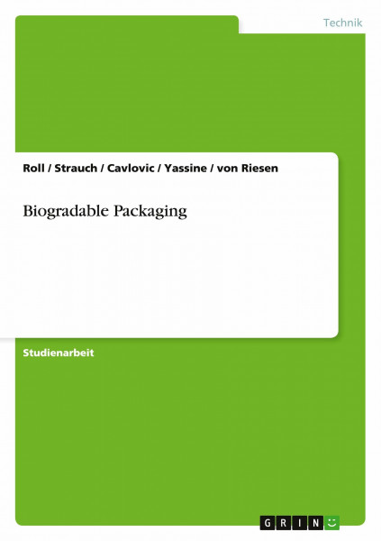 Biogradable Packaging