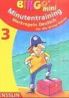 Minutentraining-Merkregeln Deutsch für die 3. Klasse (BINGO mini)