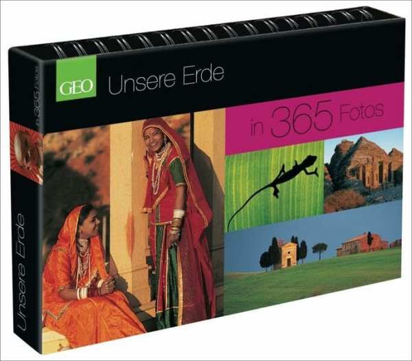Unsere Erde in 365 Tagen: Geo-Tischaufsteller