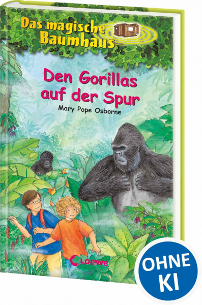 Das magische Baumhaus (Band 24) - Den Gorillas auf der Spur: Erkunde mit Anne und Philipp den afrikanischen Regenwald! - Kinderbuchklassiker zum Vorlesen und Selberlesen ab 8 Jahren