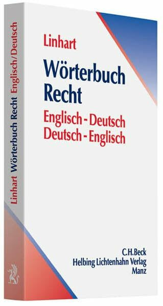 Wörterbuch Recht: Englisch-Deutsch, Deutsch-Englisch: Mit rund 15.000 Begriffen
