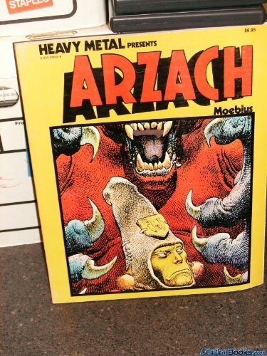 HEAVYMETAL presents: ARZACH (Moebius) SC Comic USA 1977