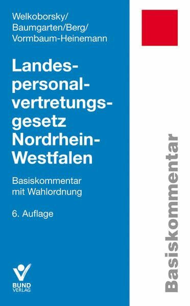 Landespersonalvertretungsgesetz Nordrhein-Westfalen (Basiskommentare)