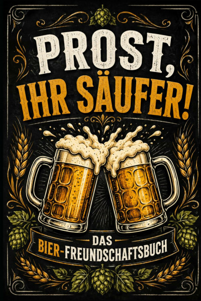 PROST, IHR SÄUFER!: DAS ULTIMATIVE BIER-FREUNDSCHAFTSBUCH