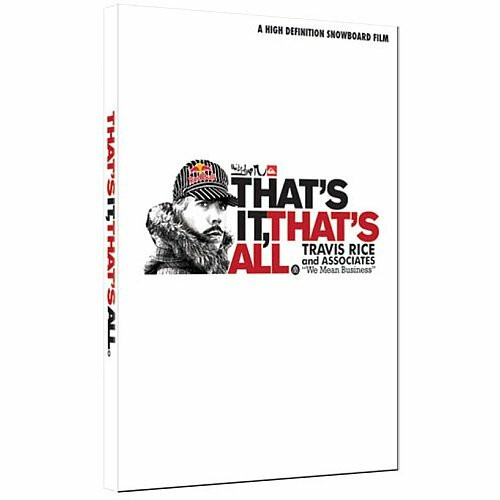 Thats it Thats all DVD