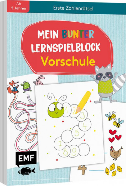 Mein bunter Lernspielblock - Vorschule: Erste Zahlenrätsel