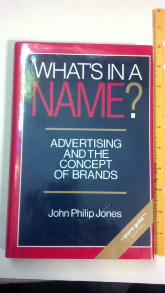 What's in a Name: Advertising and the Concept of Brands