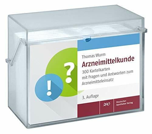 Karteikarten Arzneimittelkunde: 300 Karteikarten mit Fragen und Antworten zum Arzneimitteleinsatz