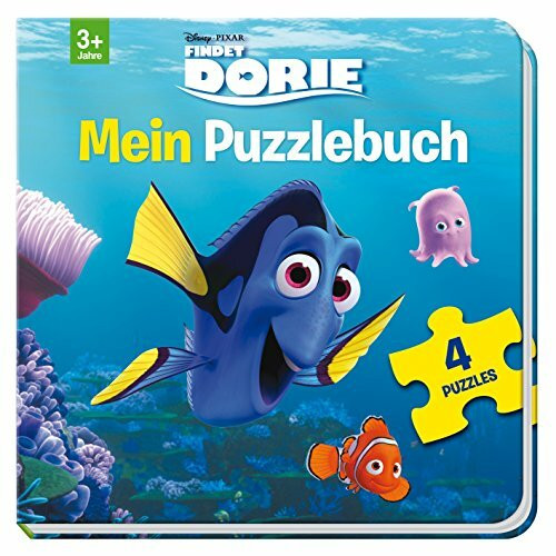 Disney Pixar Findet Dorie: Mein Puzzlebuch: Mit 4 Puzzles zu je 12 Teilen