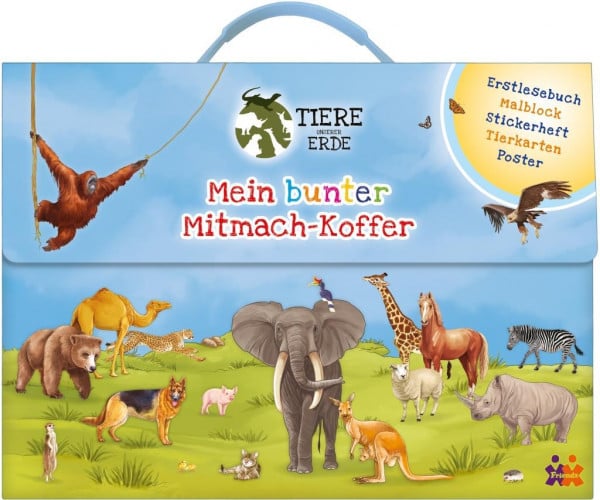 Tiere unserer Erde. Mein bunter Mitmach-Koffer