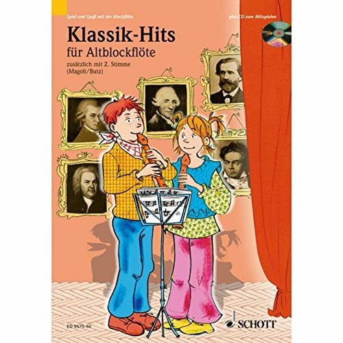 Klassik-Hits: 1-2 Alt-Blockflöten. Ausgabe inkl. Play-Along. (Spiel und Spaß mit der Blockflöte)