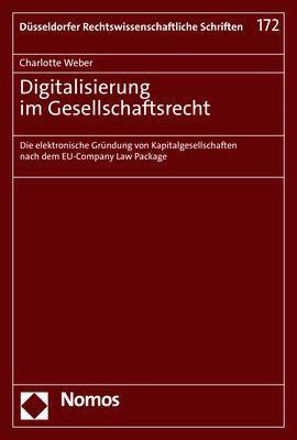 Digitalisierung im Gesellschaftsrecht