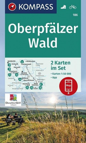 Oberpfälzer Wald 1:50 000