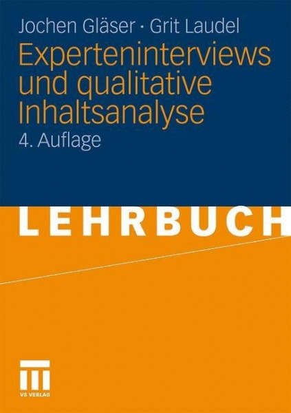 Experteninterviews und qualitative Inhaltsanalyse