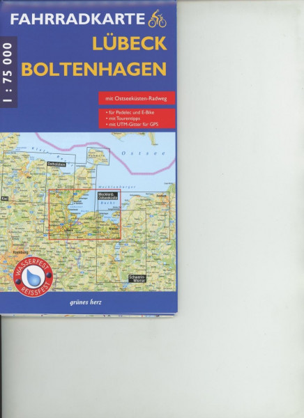 Lübeck-Boltenhagen Fahrradkarte 1 : 75 000