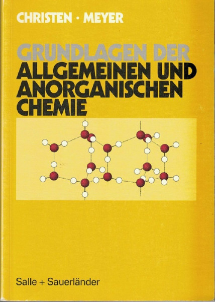 Grundlagen der Allgemeinen und Anorganischen Chemie