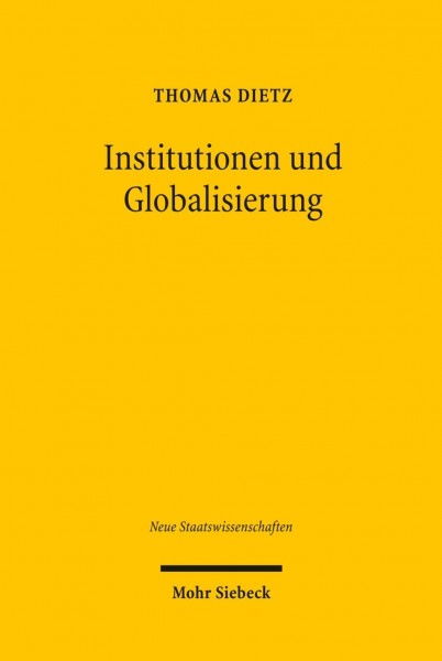 Institutionen und Globalisierung