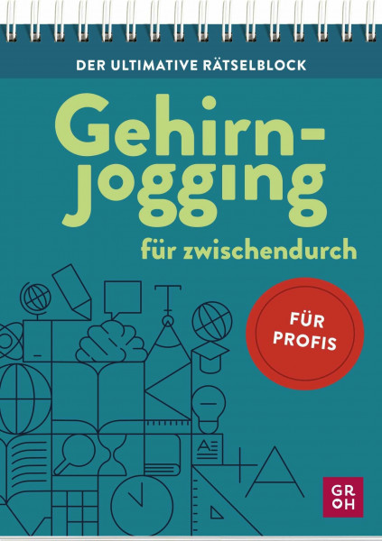 Der ultimative Rätselblock – Gehirnjogging für zwischendurch: Für Profis | Logikspiele, Denkspiele, Gedächtnistraining für echte Profis (Rätselspaß für unterwegs)