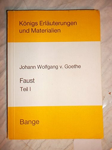Faust Teil I (Königs Erläuterungen)