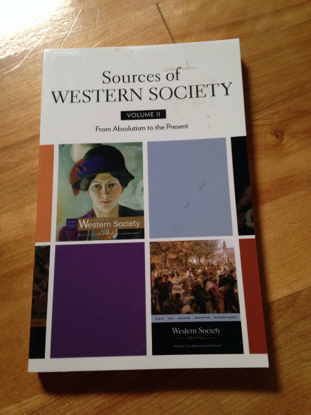 Sources of Western Society: From Absolutism to the Present