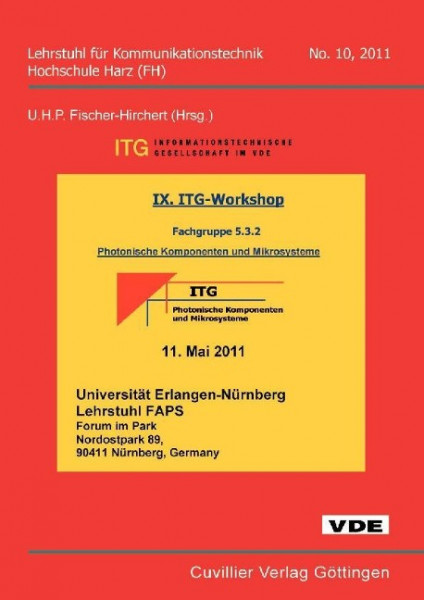 IX. ITG - Workshop - Fachgruppe 5.3.2