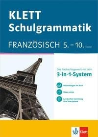 Klett-Schulgrammatik. Französisch 5.-10. Klasse mit Online-Übungen und mobile Lernkarten