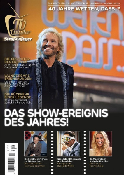 TV-Klassiker: Das Magazin für Film- und Fernsehkult. Sonderausgabe #01: Wetten, dass..?