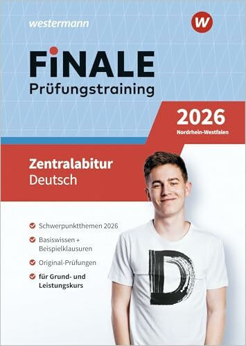 FiNALE Prüfungstraining Zentralabitur Nordrhein-Westfalen: Deutsch 2026