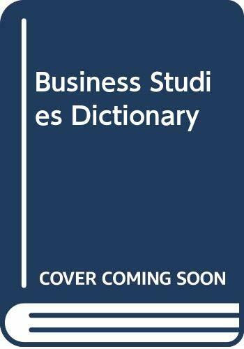 Business Studies Dictionary