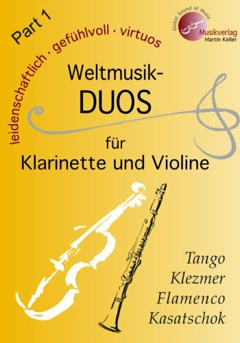 Weltmusik-Duos für Klarinette und Violine